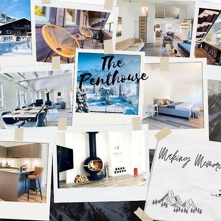 Unique Penthouse With Gallery And Mountain View カンデルシュテッグ エクステリア 写真