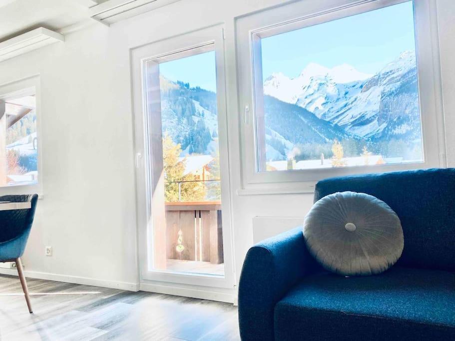 Unique Penthouse With Gallery And Mountain View カンデルシュテッグ エクステリア 写真