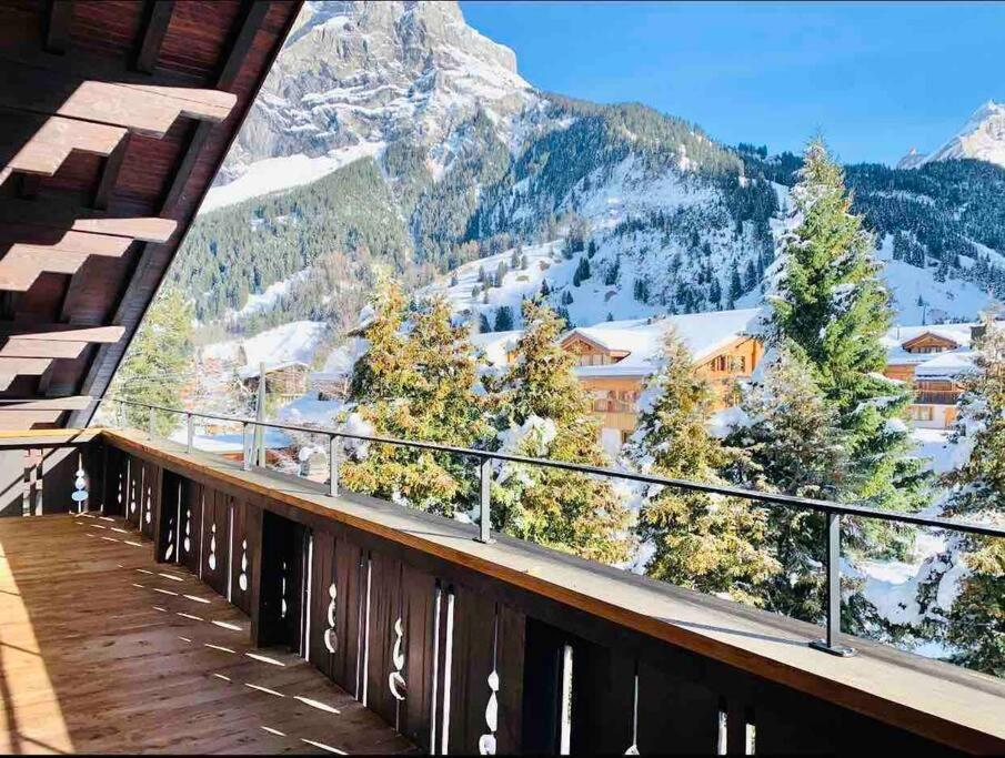 Unique Penthouse With Gallery And Mountain View カンデルシュテッグ エクステリア 写真